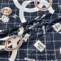 100% Polyester No Pilling Checked Pattern Textile